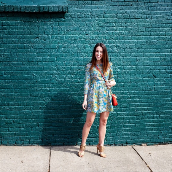 H&M‎ Paisley Mini Dress - Picture 5 of 9